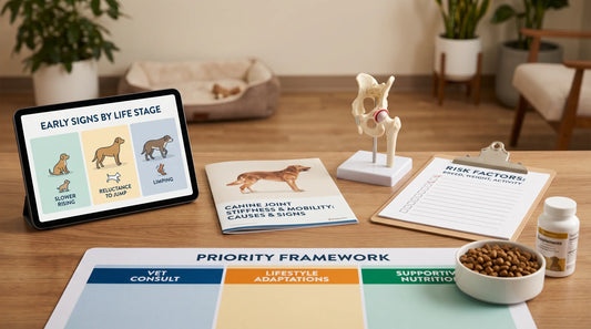 Joint Stiffness and Mobility Problems in Dogs: What to Watch, Why It Happens, and When to Act