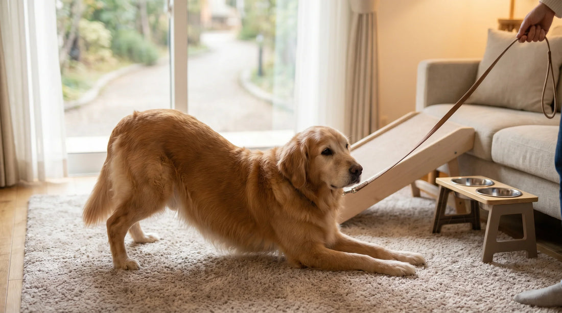 Morning stiffness that eases after a walk in dogs: what it suggests and what to change