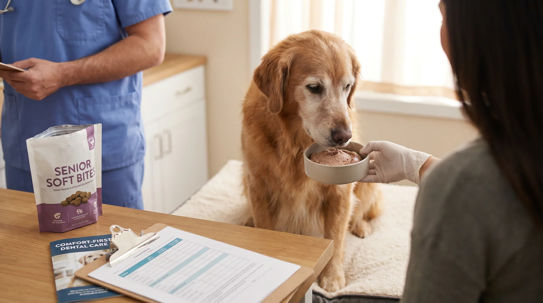 Senior dogs with smelly breath and loose teeth: comfort‑first dental decisions