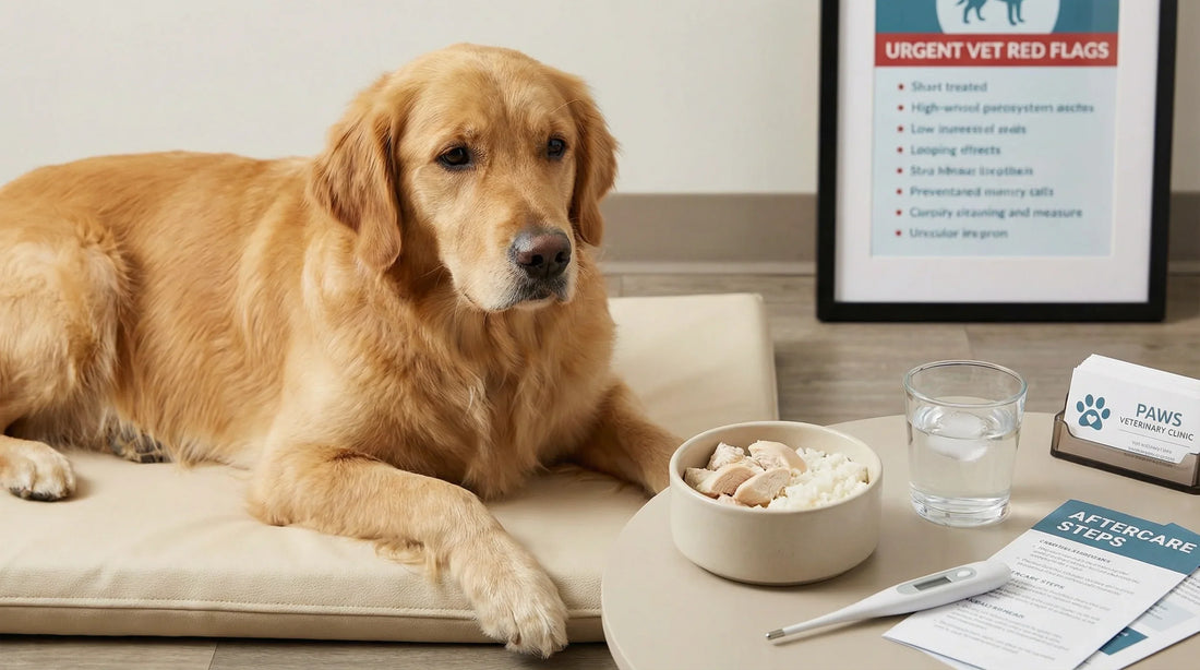 What to Feed After Your Dog Vomits: Simple Steps and Vet Red Flags