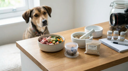 Firming Up Stools on Raw or Fresh Diets: Fibre, Moisture and Mineral Balance