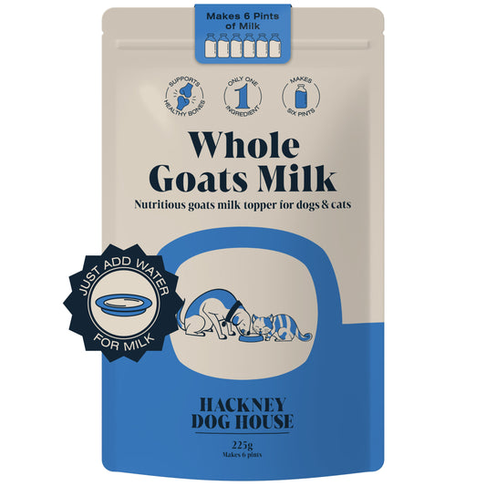 Whole Goats Milk for Dogs & Cats | Delicious & Nutritious Goats Milk Topper | Makes 6 pints